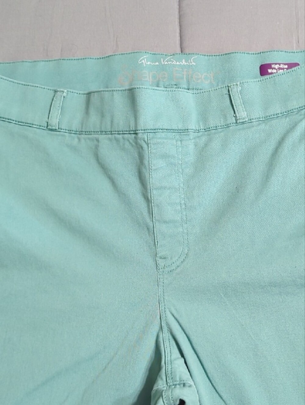 Gloria Vanderbilt Wide Leg Crop